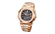 Nautilus Flyback Chronograph, Date Watch, 18k Rose Gold, 40,5 mm, Ref# 5980/1R-001