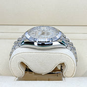 Sky-Dweller, 42mm, Oystersteel and 18k White Gold, White, Jubilee, Ref# 336934-0004