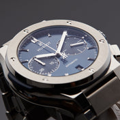 Classic Fusion Blue Chronograph Titanium Bracelet 45mm, Ref# 520.NX.7170.NX