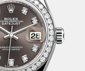 Lady-Datejust 28mm, 18k White Gold, Ref# 279139rbr-0011