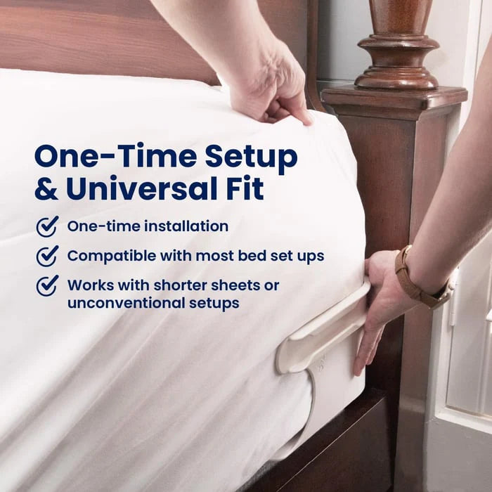 SheetLock Pro™ – Invisible Bed Sheet Holders for a Perfect Fit