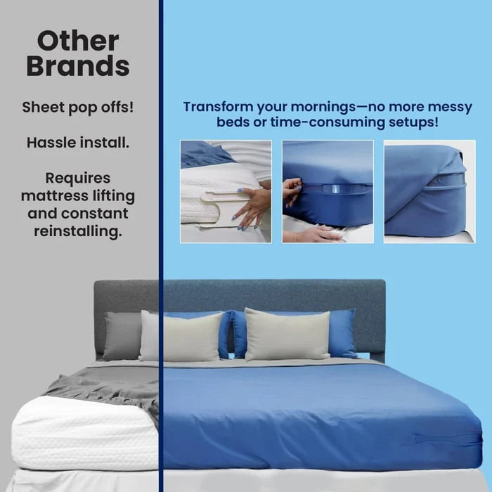 SheetLock Pro™ – Invisible Bed Sheet Holders for a Perfect Fit