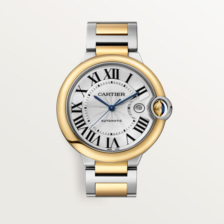 Unworn Ballon Bleu, Stainless Steel and 18k Yellow Gold, 42mm, Ref# W2BB0039, with box