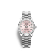 Datejust 31, 18kt White Gold, Ref# 278289RBR-0022