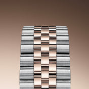 Datejust 31, Oystersteel and 18k Everose Gold, Ref#278271-0028