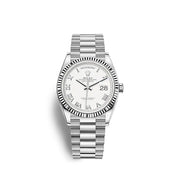 Day-Date 36 White gold Ref# 128239-0038