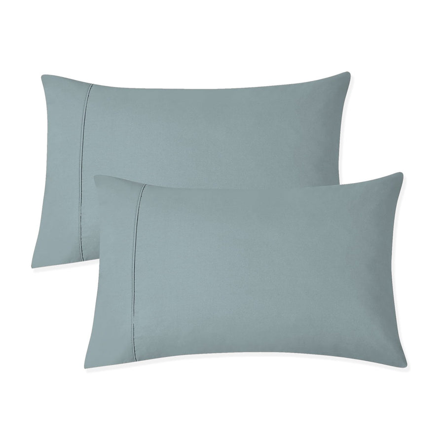 Aireolux 800TC Wrinkle-Resistant Supima Cotton Pillowcases King Blue