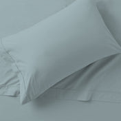 Aireolux 800TC Wrinkle-Resistant Supima Cotton Pillowcases King Blue