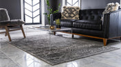 Unique Loom Indoor Rectangular Oriental Traditional Area Rugs Beige/Gray, 9' 0 x 12' 0