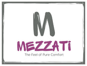 Mezzati Luxury 1800 Prestige Soft and Comfortable Collection Bed Sheets Set Cal King Striped Gray
