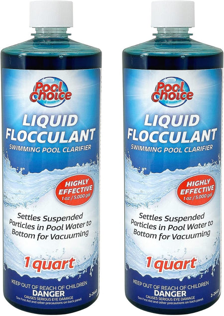 2-2440-02 Flocculant for Pool, 1-Quart, 2-Pack