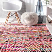 Porch & Den McGuinness Chevron Stripes Area Rug