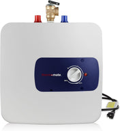 thermomate Electric Tank Water Heater, 6.5 Gallons Mini Tank Water Heater for Point of Use Instant Hot Water 120V 1440W Plugin to Use, Wall or Floor