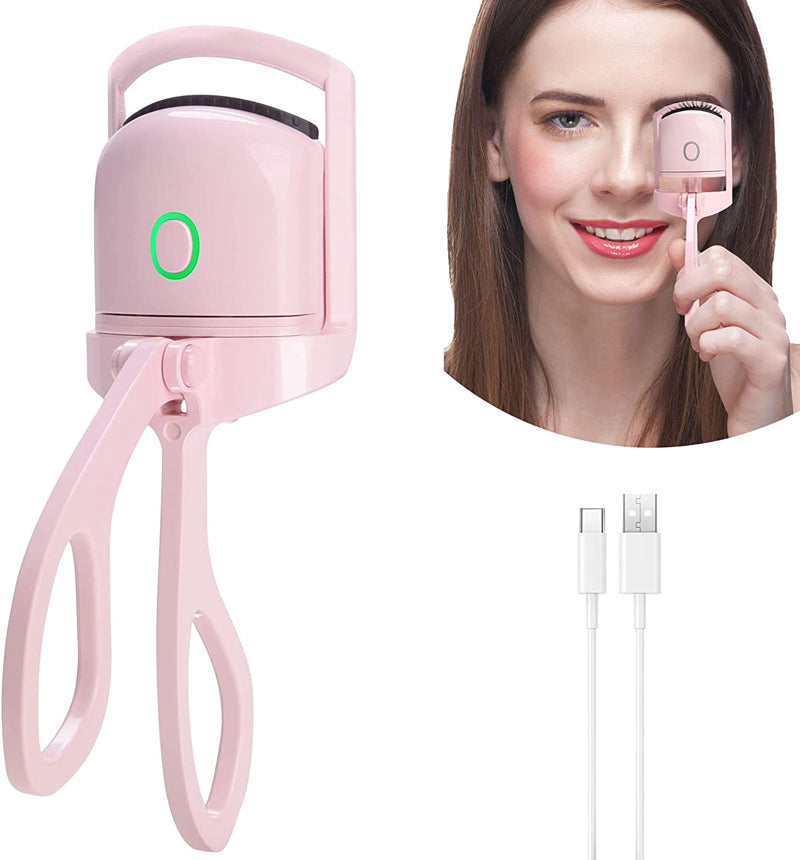 LashLift Pro: Rechargeable Heated Eyelash Curler - Portable & Long-Lasting Curl Comb