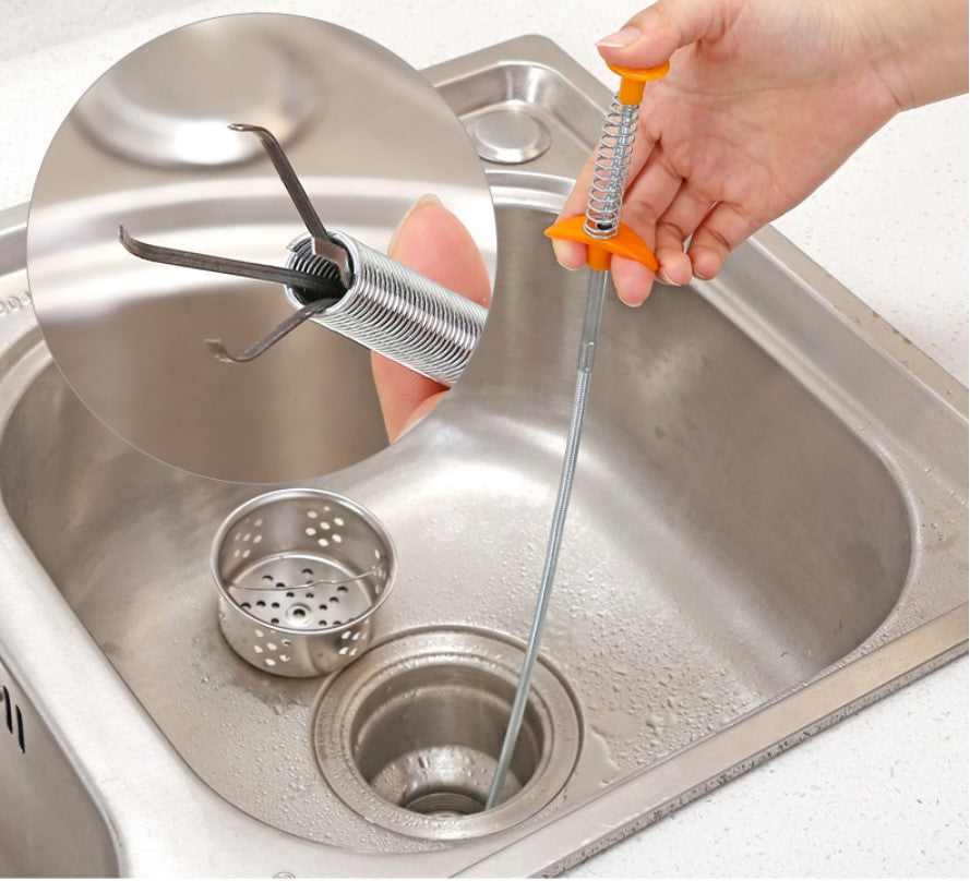 DrainMaster: Multi-Use Household Drain Clog Remover and Pipe Cleaner