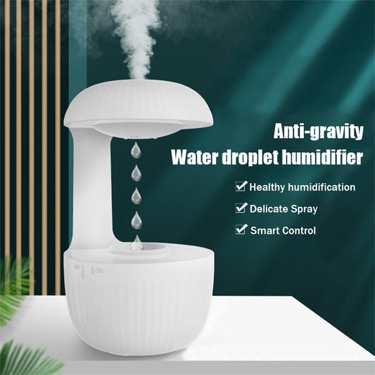 ZeroMist: Levitating Anti-Gravity Cool Mist Humidifier - Silent Operation & Fatigue Relief