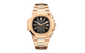 Nautilus Flyback Chronograph, Date Watch, 18k Rose Gold, 40,5 mm, Ref# 5980/1R-001