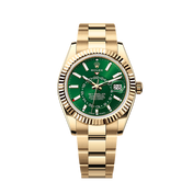 Unworn 2025, Sky-Dweller, 42mm, 18k Yellow Gold, Ref# 336938-0007, with box