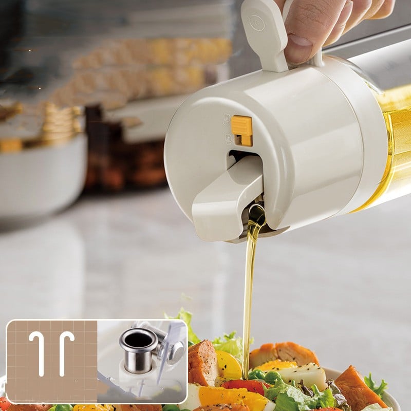 SprayPro: Dual-Function Oil and Vinegar Sprayer for Cooking and BBQ