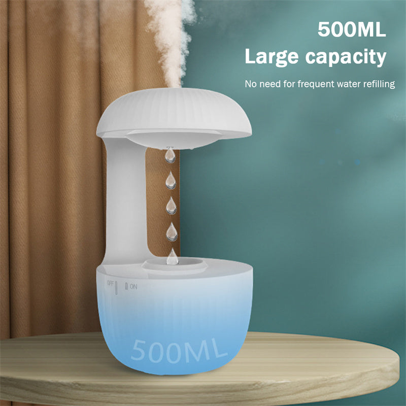 ZeroMist: Levitating Anti-Gravity Cool Mist Humidifier - Silent Operation & Fatigue Relief