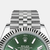 Datejust 41mm, Oystersteel and 18k White Gold, Ref# 126334-0028