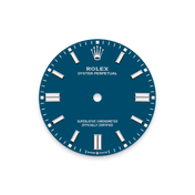 Unworn 2025, Oyster Perpetual, Oystersteel 41mm, Blue dial, Domed Oyster, Ref# 134300-0009, with box