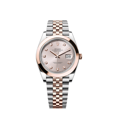 Datejust 41 Oystersteel and Everose gold Ref# 126301-0008