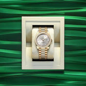 Day-Date 40, 18k Yellow Gold with Diamond-set, 40mm, Ref# 228348rbr-0042