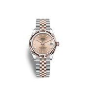 Datejust 31, Oystersteel and 18k Everose Gold, Ref#278271-0010
