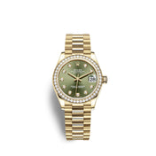 Datejust 31, 18kt Yellow Gold, Ref# 278288RBR-0007