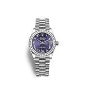 Datejust 31, 18kt White Gold, Ref# 278289RBR-0019