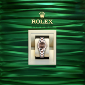 Lady-Datejust 28, Oystersteel and 18k Everose Gold, Ref# 279161-0004
