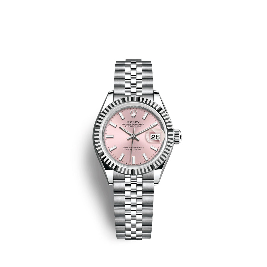Lady-Datejust 28, Oystersteel and 18k White Gold, Ref# 279174-0001