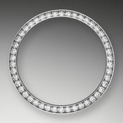 Datejust 31, Oystersteel, 18kt White Gold and diamonds, Ref# 278384RBR-0001
