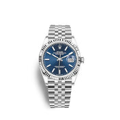 Datejust 36 Oystersteel and white gold Ref# 126234-0017