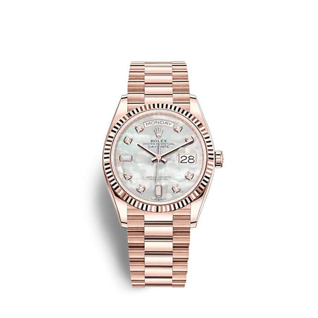 Day-Date 36 Everose gold Ref# 128235-0029