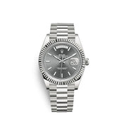 Day-Date 40 White gold Ref# 228239-0060