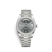 Day-Date 40 White gold Ref# 228349RBR-0041