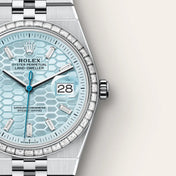 Land-Dweller 40mm Oyster Platinum & Diamonds M127386TBR-0001