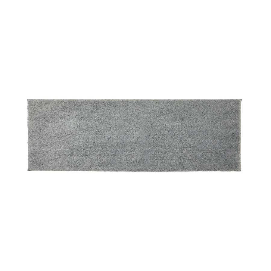 Better Homes &amp; Gardens Ultra Soft Polyester Bath Runner Rug, 20X60, Grey Flannel