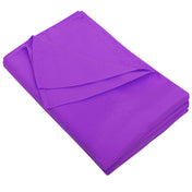 Flxxie 1800 Count Soft Brushed Microfiber Flat Sheet, Shrinkage, Fade Resistant Bedding Top Sheet, Easy Care, Purple, Full, 81"x96" with 4" hem