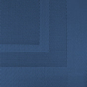 DII 14x72" Modern PVC Polyester Doubleframe Table Runner in Nautical Blue