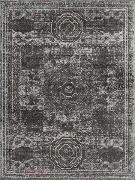 Unique Loom Indoor Rectangular Oriental Traditional Area Rugs Beige/Gray, 9' 0 x 12' 0