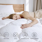MERITLIFE Waterproof Mattress Pads, Full