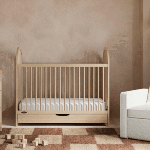 Graco Olivia 3-In-1 Convertible Baby Crib with Drawer, Driftwood