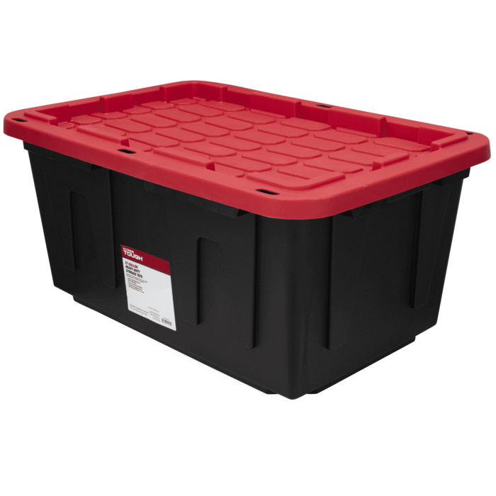 Hyper-Tough-27-Gallon-Snap-Lid-Plastic-Storage-Bin-Container-Black-with-Red-Lid_7a14f5bb-c73c-4d9a-9e43-41789c154fd1.7048c2c6802866f85752c74f6de3655e.png