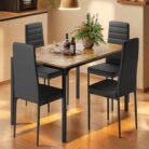 Lofka-Dining-Table-Set-for-4-Glass-Kitchen-Table-4-PU-Leather-Chairs-for-Dining-Room-Breakfast-Nook-Marble-Brown_30e96695-c2fe-4872-8e67-b0a30bede59e.717a566a93ea23c542dc2094f13ddfd5.jpeg