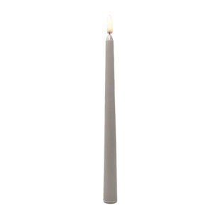 Mainstays Paraffin Wax 10" Taper Candle, Unscented, Taupe
